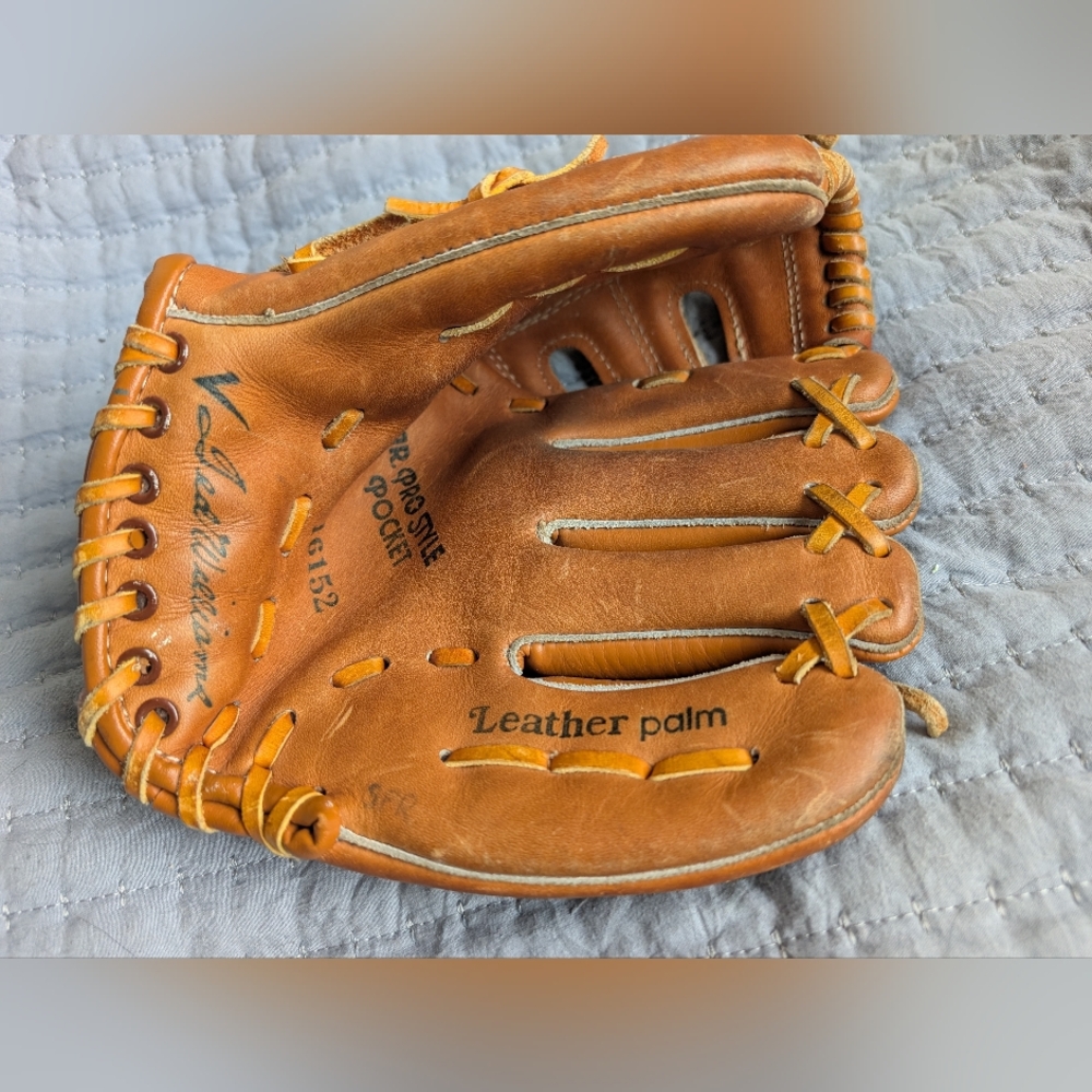 Classic Brown Leather Kids Baseball Glove